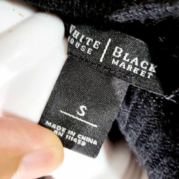 Used: BEBE Size S Color Black Cardigan - Picture 3 of 11